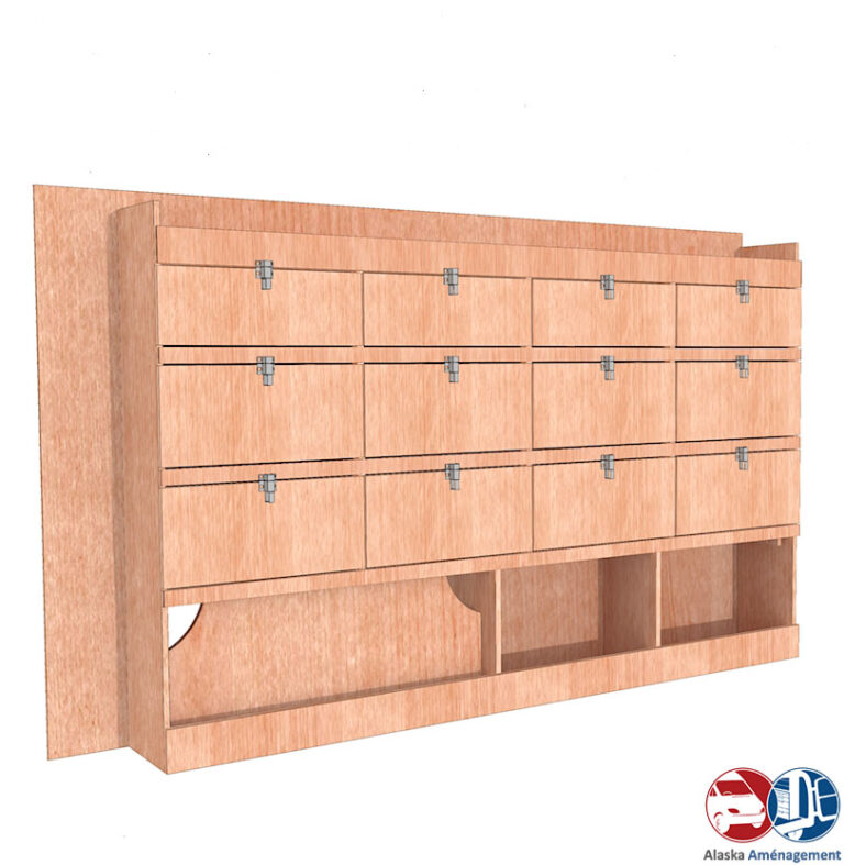 Meuble latéral Gauche KRG004-N - vue 1